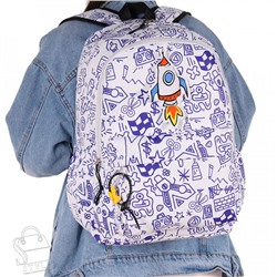 Рюкзак текстильный 5685PW blue Sikaile