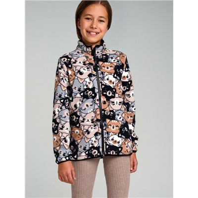 Куртка трикотажная для девочек