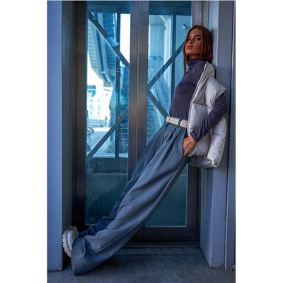 Водолазка полупрозрачная женская (Графит)