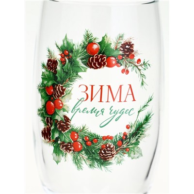 Бокалы для шампанского новогодние «Новый год», 2 шт. по 170 мл