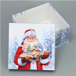 Набор подарочных коробок 3 в 1 «Новогодняя сказка», 18 × 18 × 10 – 22 × 22 × 12 см