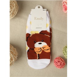 Носки р. 35-40 Медведь короткие / L813 /уп 10/1200/ ОДНА ПАРА/ МАРКА