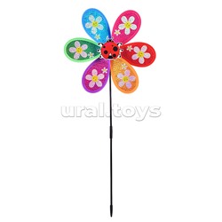 Ветерок "Цветочек с бабочкой" в пакете