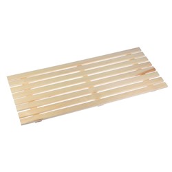 Трапик для бани и сауны, 120×50 см, деревянный, «Добропаровъ»