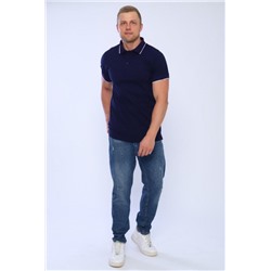 Поло 003 Бренд Rozhkova KV (Синий)