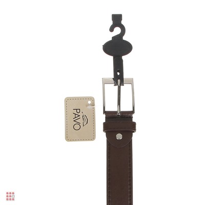 ЮL Ремень мужской, ширина 3,3см, длина 120/130см, черный