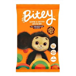Вафли Bitey Апельсин в шоколадной глазури 35г ЭКОПРОДУКТЫ, 1187692
