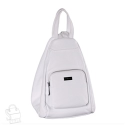 Рюкзак женский кожаный 99454 white Velina Fabbiano-Safenta в Новосибирске