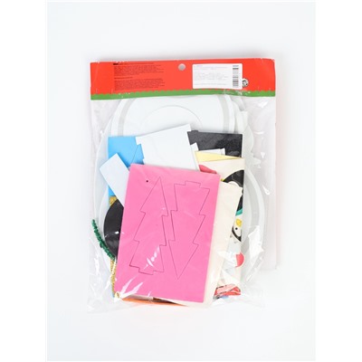 УЦЕНКА Набор для творчества - создай новогоднее украшение "Снеговик"