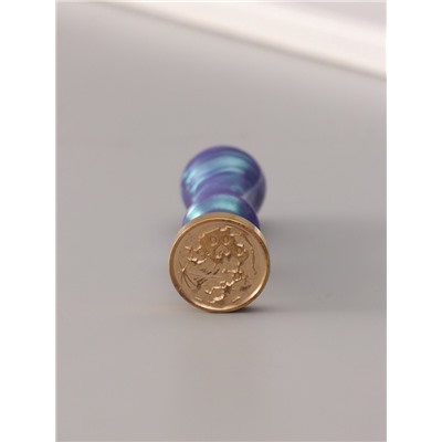 Подарочный набор для сургучной печати «Планета», печать, ручка, сургуч, 12.5×10×3.6 см