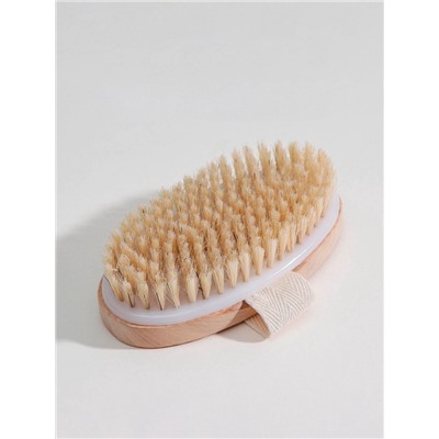Щётка массажная для тела Доляна, натуральная щетина