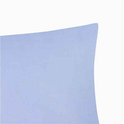 Комплект наволочек «Этель», 70×70 см, 2 шт., голубой, бязь, хлопок 100%