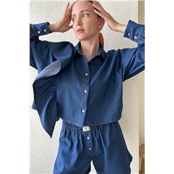 Костюм джинс  DENIM064/01/Синий