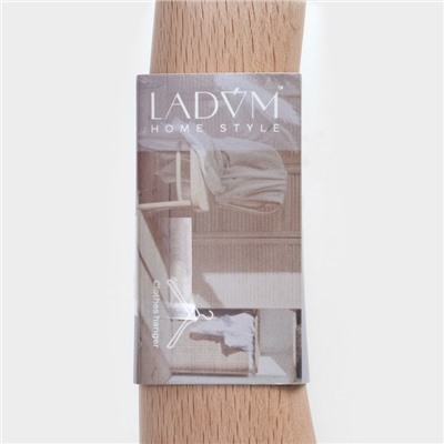 Плечики - вешалка LaDо́m Retro, 39.5×4.5×27.5 см, широкие плечики, светлое дерево