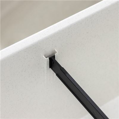 Ящик балконный для цветов, 18 л, 100×17×15 см, пластиковый, цвет мраморный