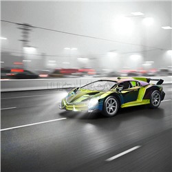 Машина "Неон кросс" р/у, 27 MHz, в коробке