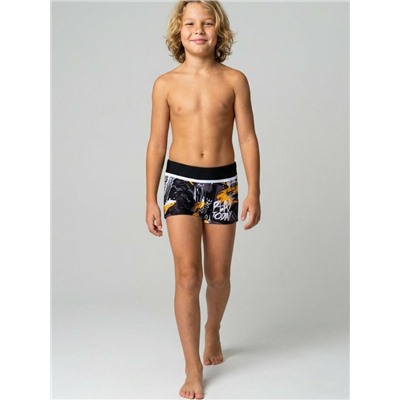 Плавки-шорты трикотажные для мальчиков, средней длины