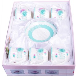 25962 Коф сервиз 12пр (чашка 80мл+блюдце) LR (х12)