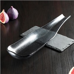 Блюдо стеклянное сервировочное Magistro «Авис», 32.5×9.5×4 см