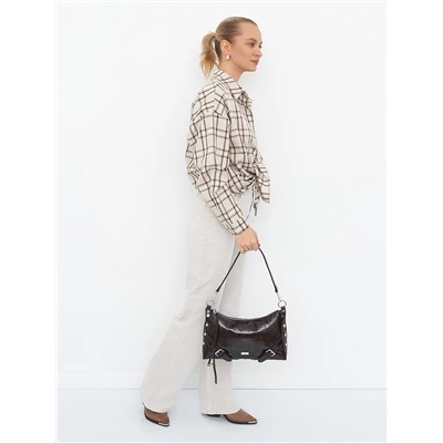 Сумка 91393 coffee Velina Fabbiano-Safenta