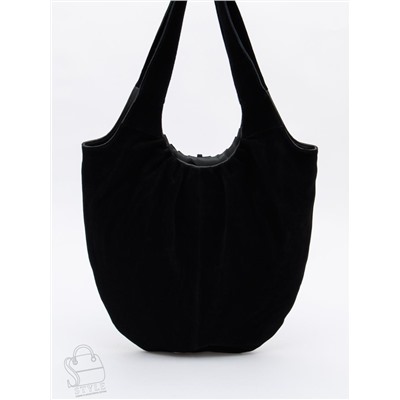 Сумка женская кожаная 1018-1MF black Polina&Eiterou  в Новосибирске