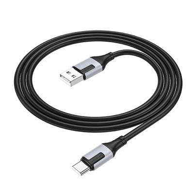 Кабель USB - Type-C Borofone BX101 Creator 15W 100см 3A  (black)