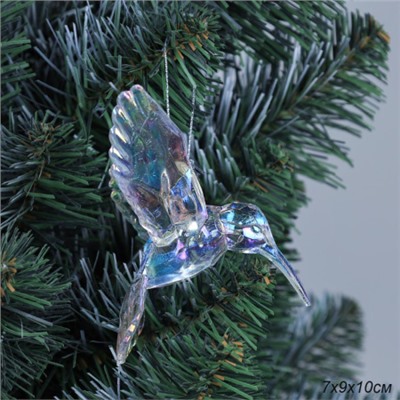 Новогоднее украшение Калибри 10 см / LCX-007 /уп 70/280/