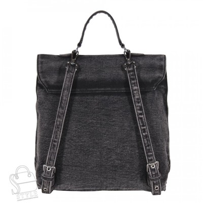 Рюкзак женский текстильный 9232VG black Vitelli Grassi