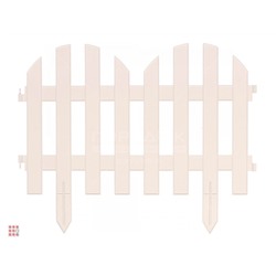 Забор декоративный № 4 (белый)