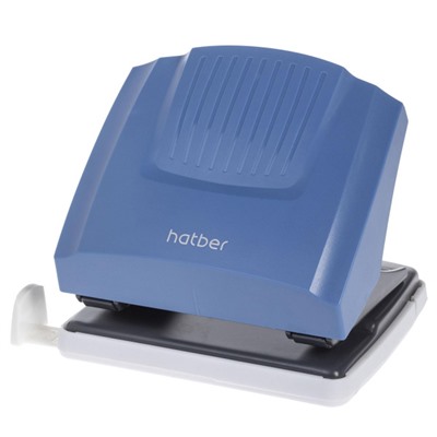 Дырокол на  30 листов "Энергия" с линейкой ассорти (085971) Хатбер