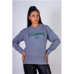 Теплая туника женская арт.1835 Л (Серый)