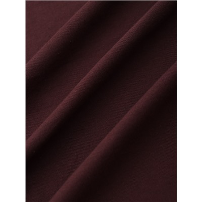 Простыня на резинке 2-спальная KUPU-KUPU, 180×200+20 см, шоколад, трикотаж