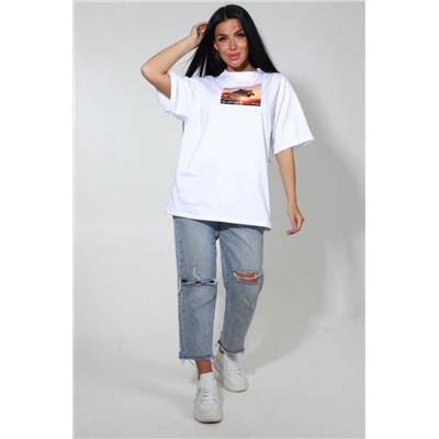 071 Футболка женская (Белый)