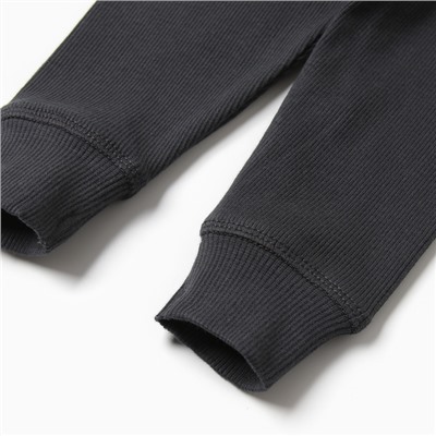Штанишки детские MINAKU: Basic Line BABY, рост 62-68 см, графитовые