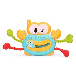 Интерактивная игрушка "Веселый крабик" в коробке