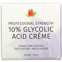Reviva Labs, крем с 10% гликолевой кислотой, с антивозрастным эффектом, 55 г (2,0 унции)