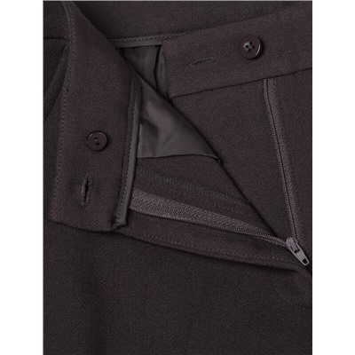 Прямые брюки из супер-плотной эластичной поливискозы