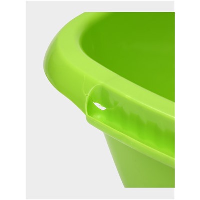 УЦЕНКА Таз «Водолей», 17 л, 50.3×36.5×17.6 см, овал, салатовый