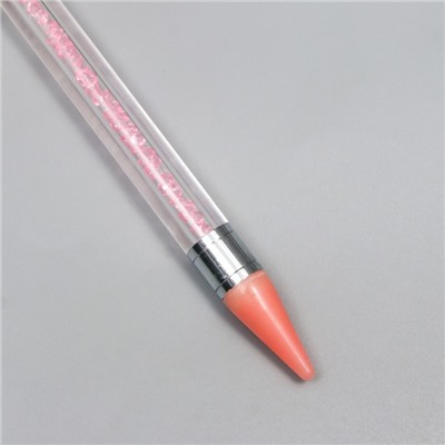 Набор для творчества «Белый», набор 24 вида, стразы, полубусины, инструмент, пинцет, подставка, мат