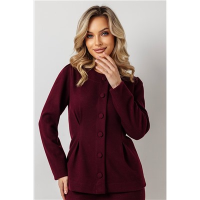Жакет женский  4463Н/08/Бордовый