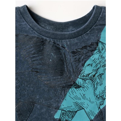 Фуфайка трикотажная для девочек (футболка)