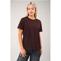 Женская базовая хлопковая футболка Happyfox