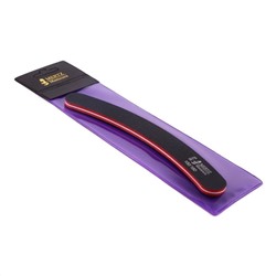 Mertz Полировочная пилка для ногтей A975, банан, 100/180, черный 228