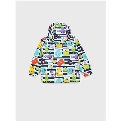 Куртка текстильная с полиуретановым покрытием для мальчиков (ветровка)