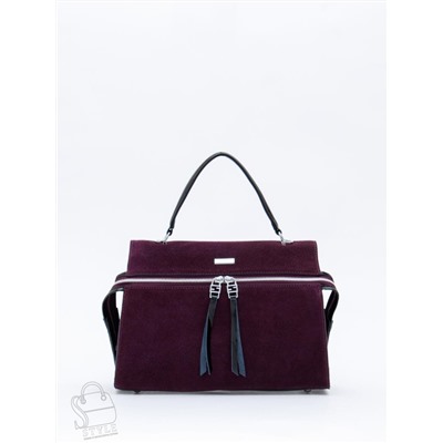 Сумка женская кожаная 9675MSS purple Velina Fabbiano-Safenta в Новосибирске