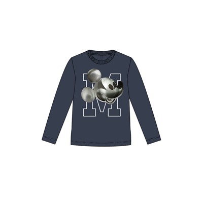 Фуфайка трикотажная для мальчиков (футболка с длинными рукавами)