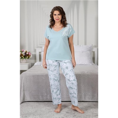 Пижама Луара-2 (Мятный)