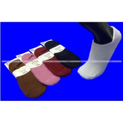 МИНИBS носки женские укороченные ангора НОРКА ШЕРСТЬ однотонные