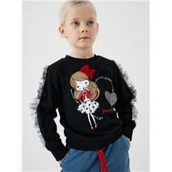 Толстовка трикотажная для девочек