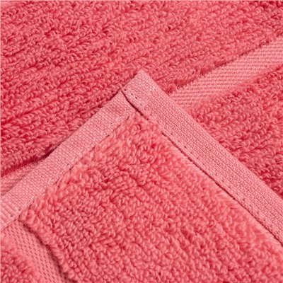 Полотенце махровое Love Life «Ария» 50×90 см, пыльная роза, 100% хл, микро-коттон, 450 г/м²
